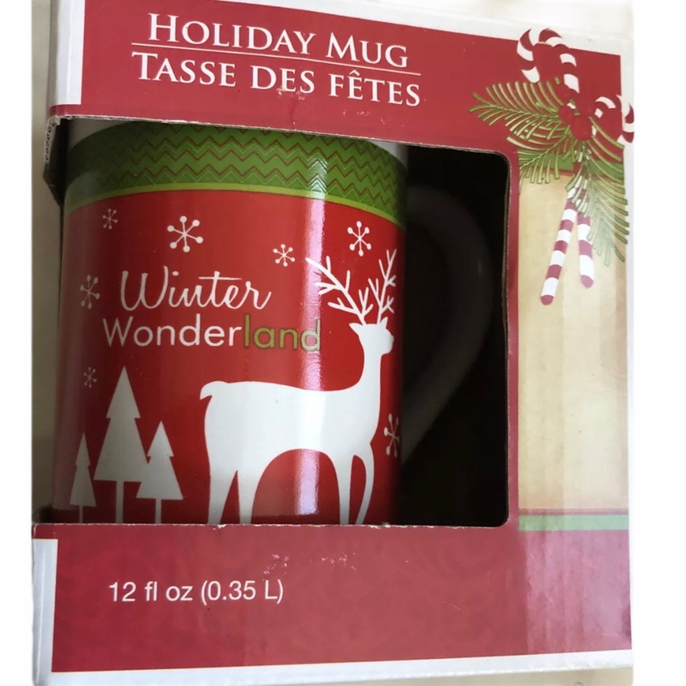 Holiday Mug Tasse Des Fetes Christmas Brand